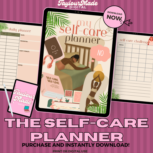 Digital 'My Self-Care Planner'